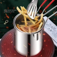 Deep fryer, multi-functional stainless steel - Image 3