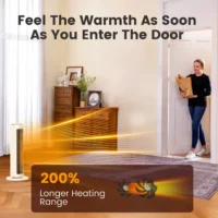 Electric Heater for Indoor with Thermostat 1500W - Image 4