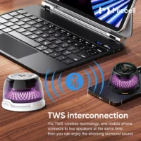 Mini magnetic speaker with LED lighting - Image 5