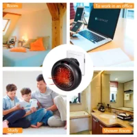 Portable Electric Heater: Safe & Fast Heating - Image 6