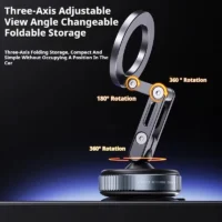 X53 Magnetic Phone Mount – Foldable & 360° Rotating Design - Image 5