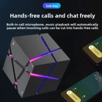 Rubik's cube shaped mini portable speaker - Image 5