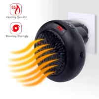 Portable Electric Heater: Safe & Fast Heating - Image 3