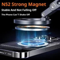 X53 Magnetic Phone Mount – Foldable & 360° Rotating Design - Image 6
