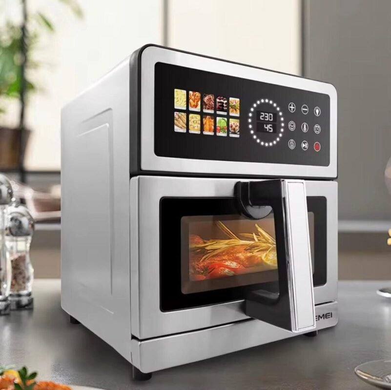 Air fryer 8L 360° – Cuisson homogène de haut en bas | Design premium & cuisson performante