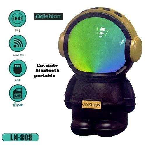 مكبر صوت بلوتوث لاسلكي محمول لرائد الفضاء Enceinte Bluetooth sans fil portable pour astronautes