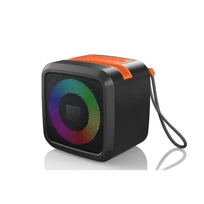 Haut-parleur Bluetooth LN-911 Odishion avec jeux de lumières musicales rechargeable, de haute qualité avec son fort et pur