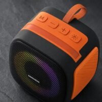 Haut-Parleur Bluetooth Portable Sans Fil Hi-Fi - Enceinte LED RGB Puissante - Odishion LN-699