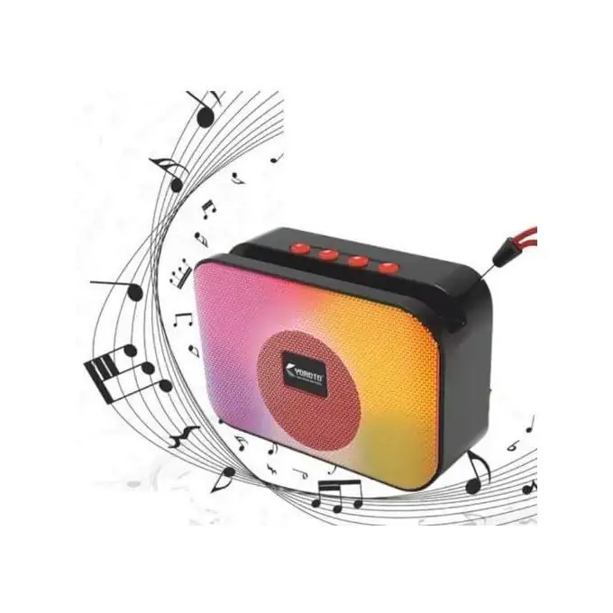 Haut-parleur sans fil Haut-parleur Bluetooth LN-165 Odishion avec jeux de lumières musicales rechargeable Top qualité