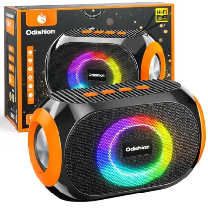 Odishion LN-718 – Enceinte Bluetooth LED Hi-Fi Portable - LHMIZA : Boutique d'achat produits beauté au Maroc - LHMIZA Shop