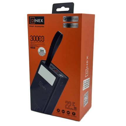 Power Bank 30000mAh Dinex QC 3.0 PD Type-C