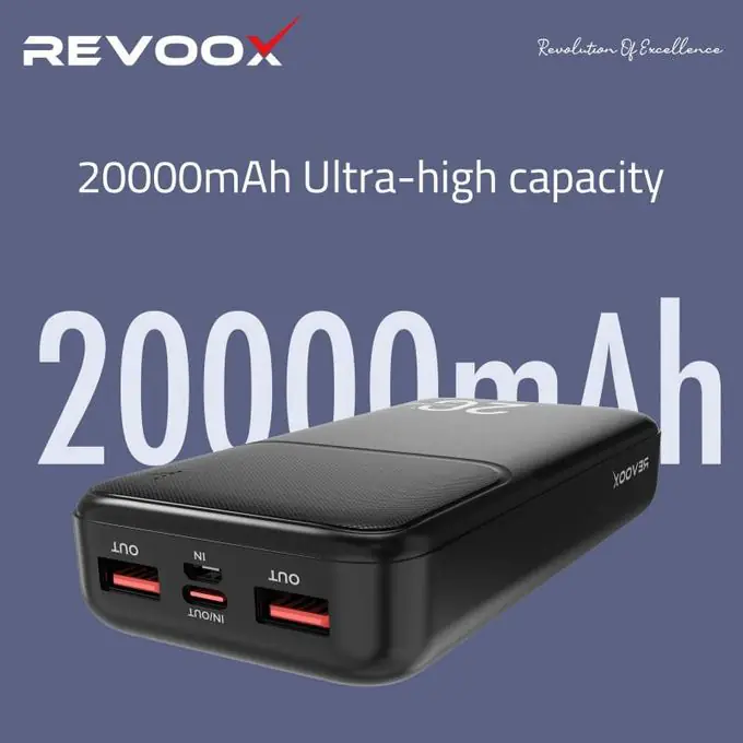 Revoox Power Bank RevoSpark 20000mAH/20W