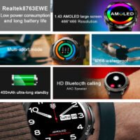 REVOOX SmartWatch AMOLED ORIENT -RSW-W03